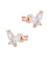 Blossom Butterfly Silver Stud Earring STS-7110